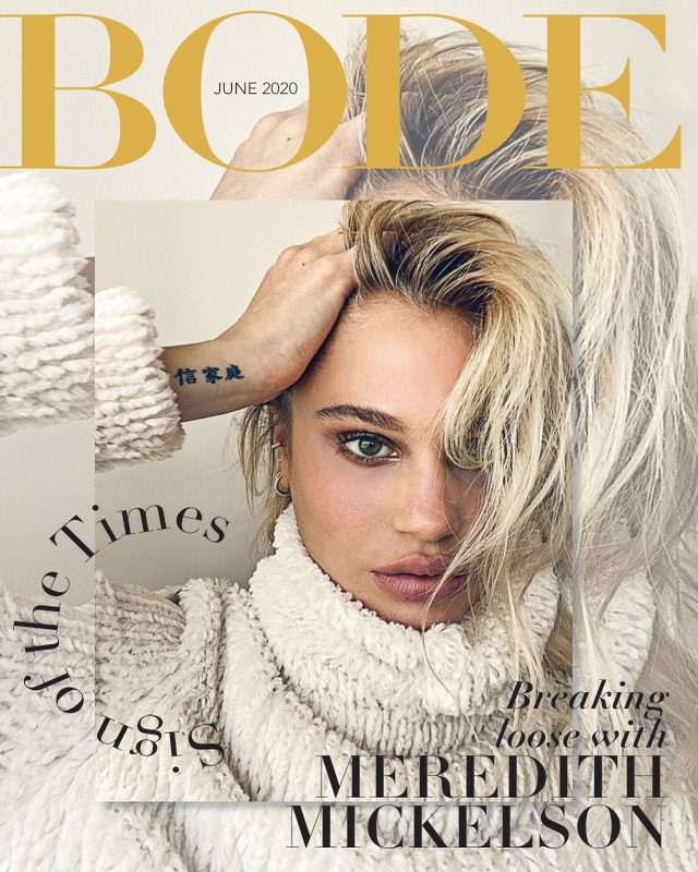 BODE Magazine June 2020 issue cover, from the tear sheet for the editorial “No New Tale” on page 128