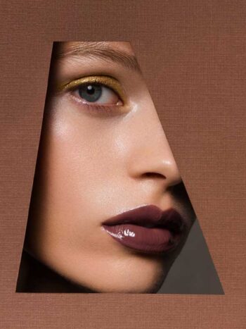 Schaeffer Studios New York City Beauty Photographer featuring Erika Laba for Grazia Trapezoid