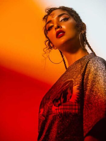 Schaeffer Studios Fashion Photographer Featuring Laihany Ponton wearing Hoop Earrings