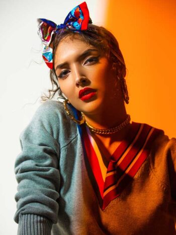 Schaeffer Studios Fashion Photographer Featuring Laihany Ponton Orange Gel